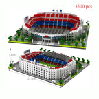 Barcelona Soccer Stadium Micro Blocks Building Set
