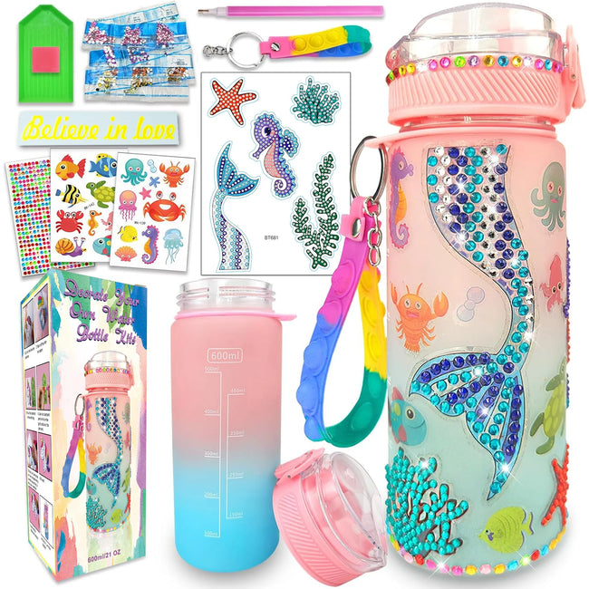 Decorate Your Own Water Bottle Kit Hover Image