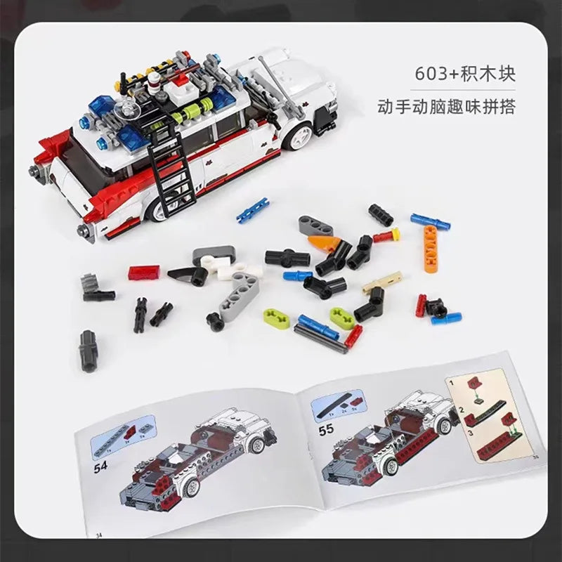 Ghostbusters Building Blocks Car Model