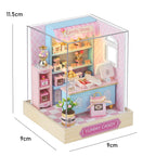 Mini Doll House Kit DIY Flower House