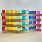 Acrylic Stacked Cube Building Blocks