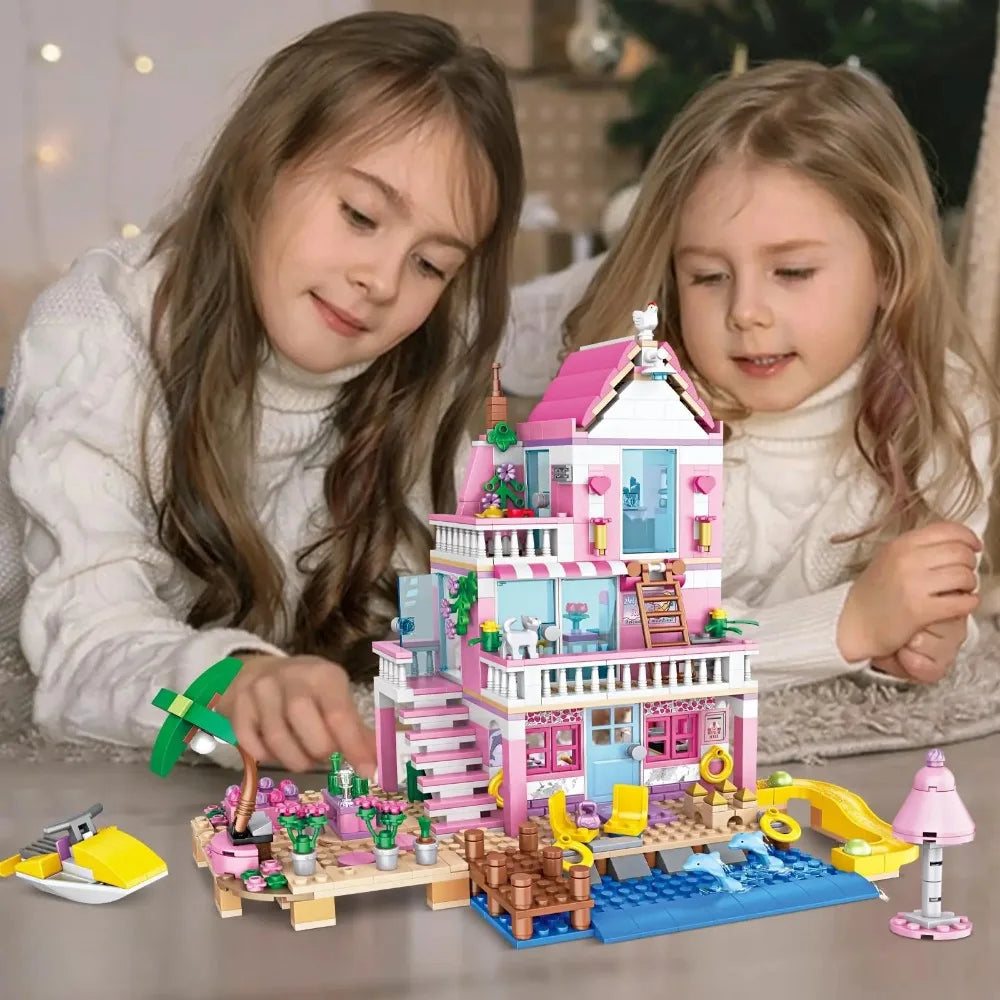 City Tree House Building Blocks Set