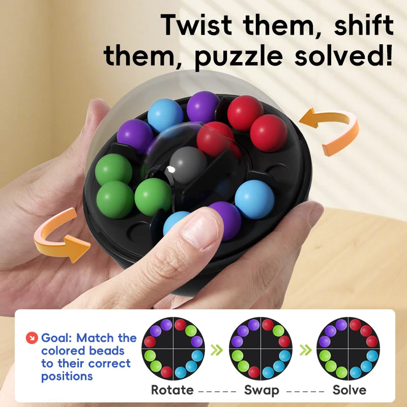 Rotating Puzzle Ball Brain Teaser Toy