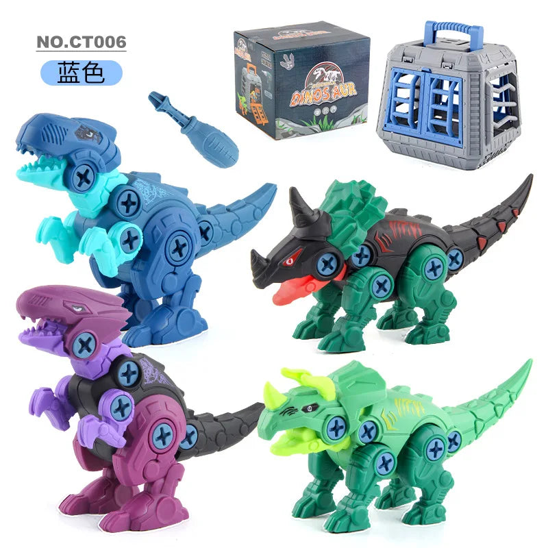 DIY Assembled Dinosaur Building Block Toy