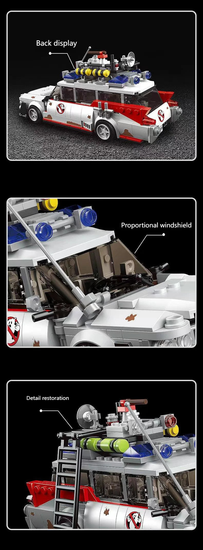 Ghostbusters Bus Building Blocks Toy Set