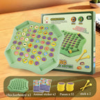 Animal & Fruit Flip Chess Board Game