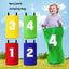 4pcs Colorful Kids Jumping Bags – Fun Outdoor & Indoor Field Game Set