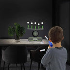 Tactical Luminous Electric Floating Dart Board – Kids Airsoft Shooting Game