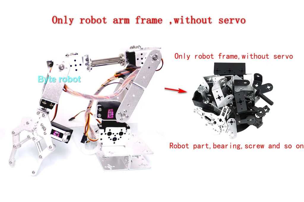 6-DOF Robotic Arm DIY Kit