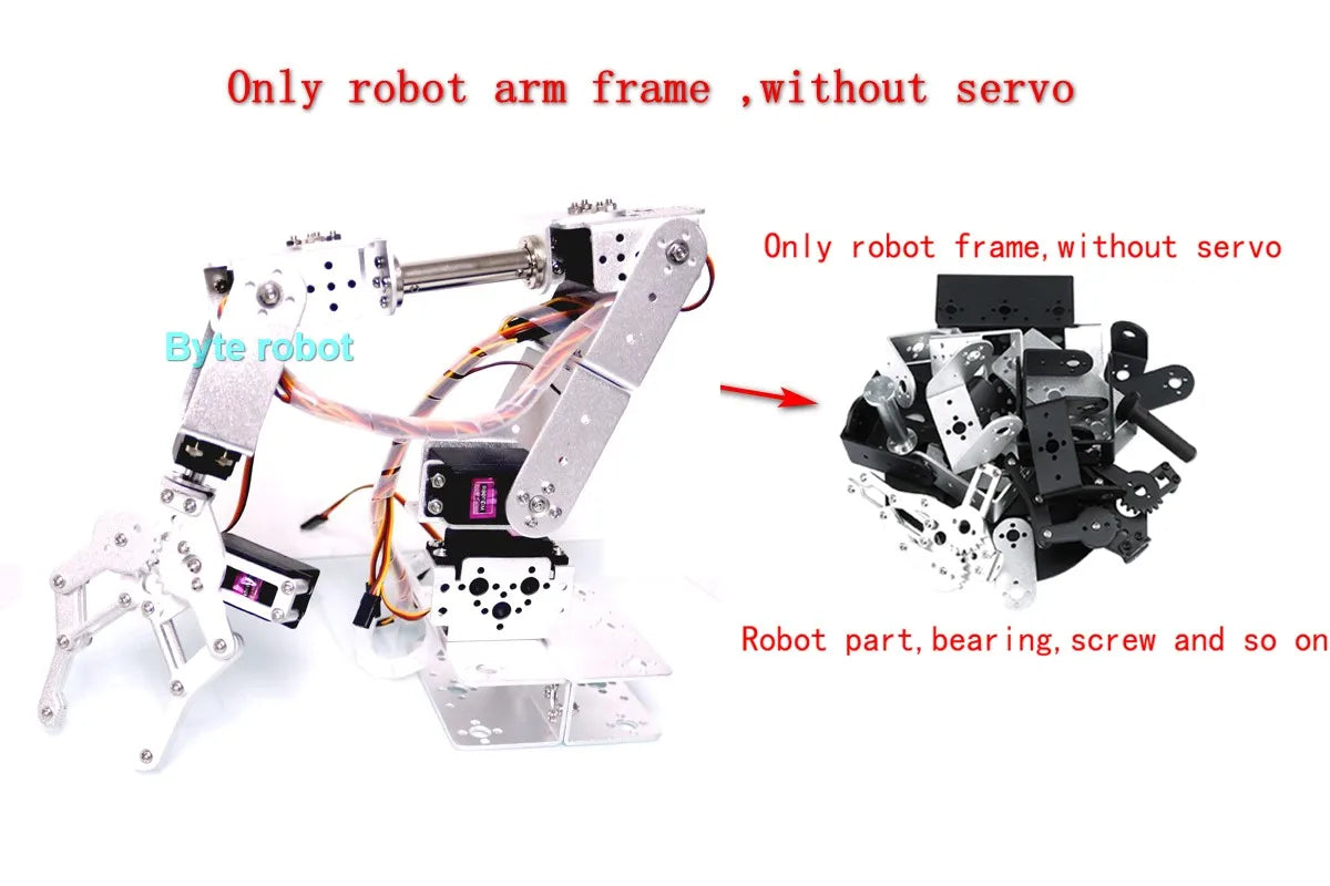 6-DOF Robotic Arm DIY Kit