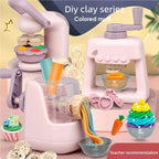 Color Clay Noodle Machine DIY Set