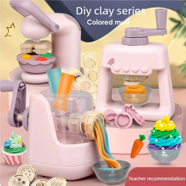 Color Clay Noodle Machine DIY Set Main Image